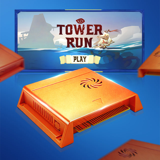 Link Game Box Console with X in 1 Game Kit for Unlimited Family Fun